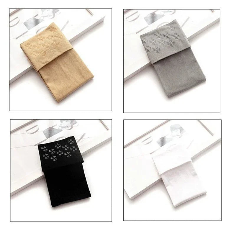 High-Quality Glue Dispensing Anti Slip Over Knee Long Socks Compression Women Knee High Hosiery Anti Pilling Female JK Stockings
