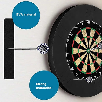 EVA Dartboard Surround Jigsaw Dart Board Protection Ring Lightweight Wall Dart Backboard Ring Removable Dartboard Surround Ring