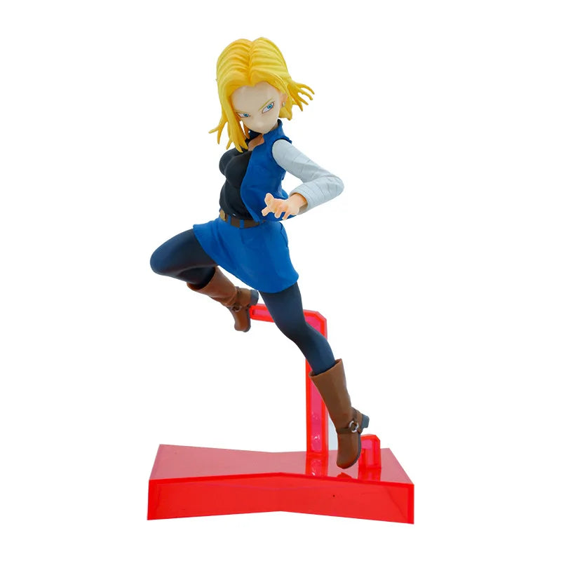 DBZ Anime Figurine Android Launch Bulma Camouflage Kawaii Sexy Bunny Girl VC Action Figures Model Collectible Toys