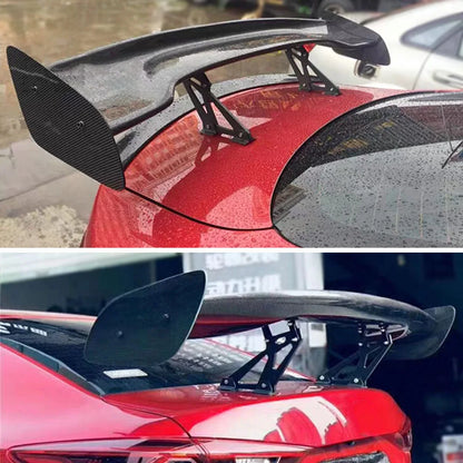 Universal GT Style Rear Spoiler Wing Tail Air Dam For 99% Sedan Body Kit Decoration Carbon Fiber Racing Body Kit Exterior Tuning
