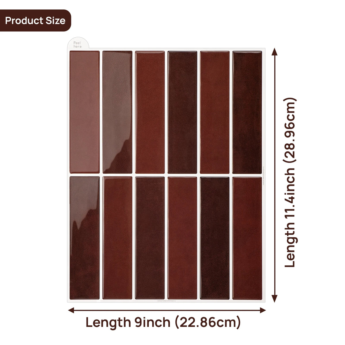 10 Sheets 3D Marble Wall Tiles Home DIY Wallpaper Waterproof Self Adhesive Wall Stickers for Kichen Bathroom Backsplash Decor