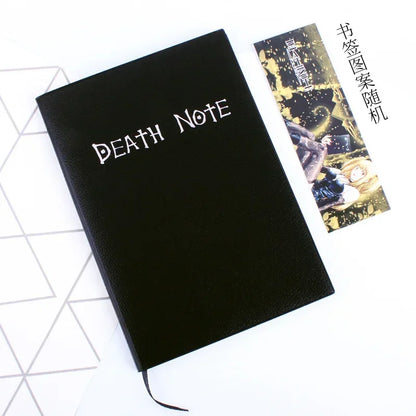A5 Anime Death Note Notebook Set Leather Journal Collectable Death Note Notebook School Anime Theme Writing Journal for Gifts