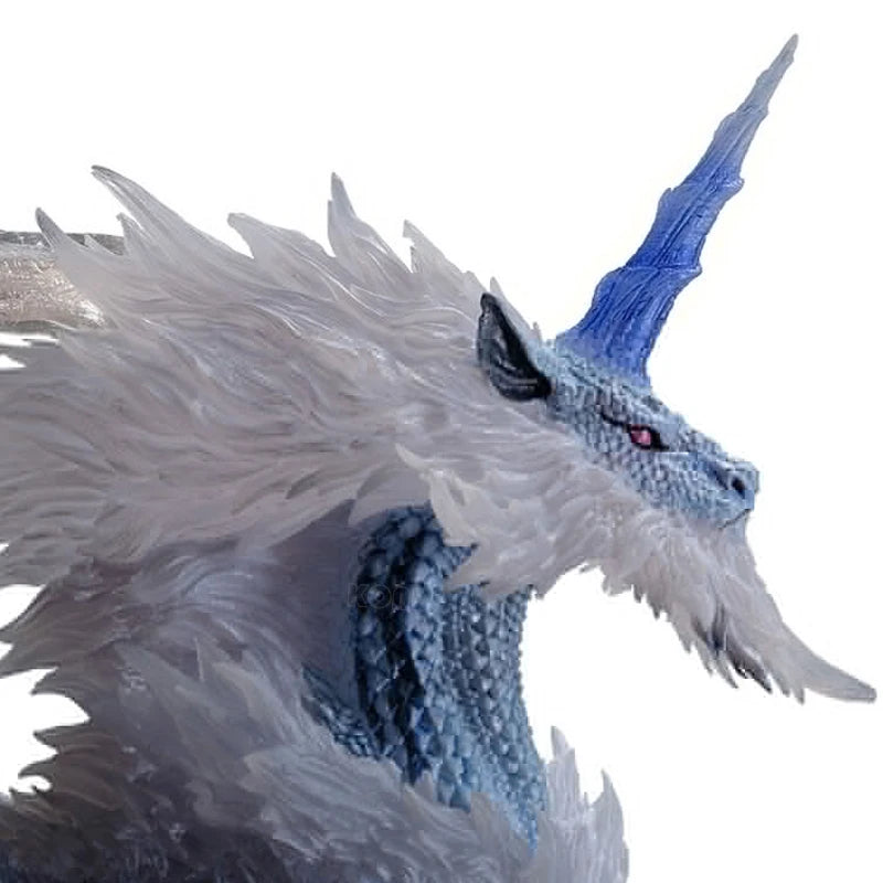 22cm Monster Hunter World Kirin Anime Figure Capcom Builder Creator's Model Glavenus/Dinovaldo/Velkhana Action Figure Doll Toys