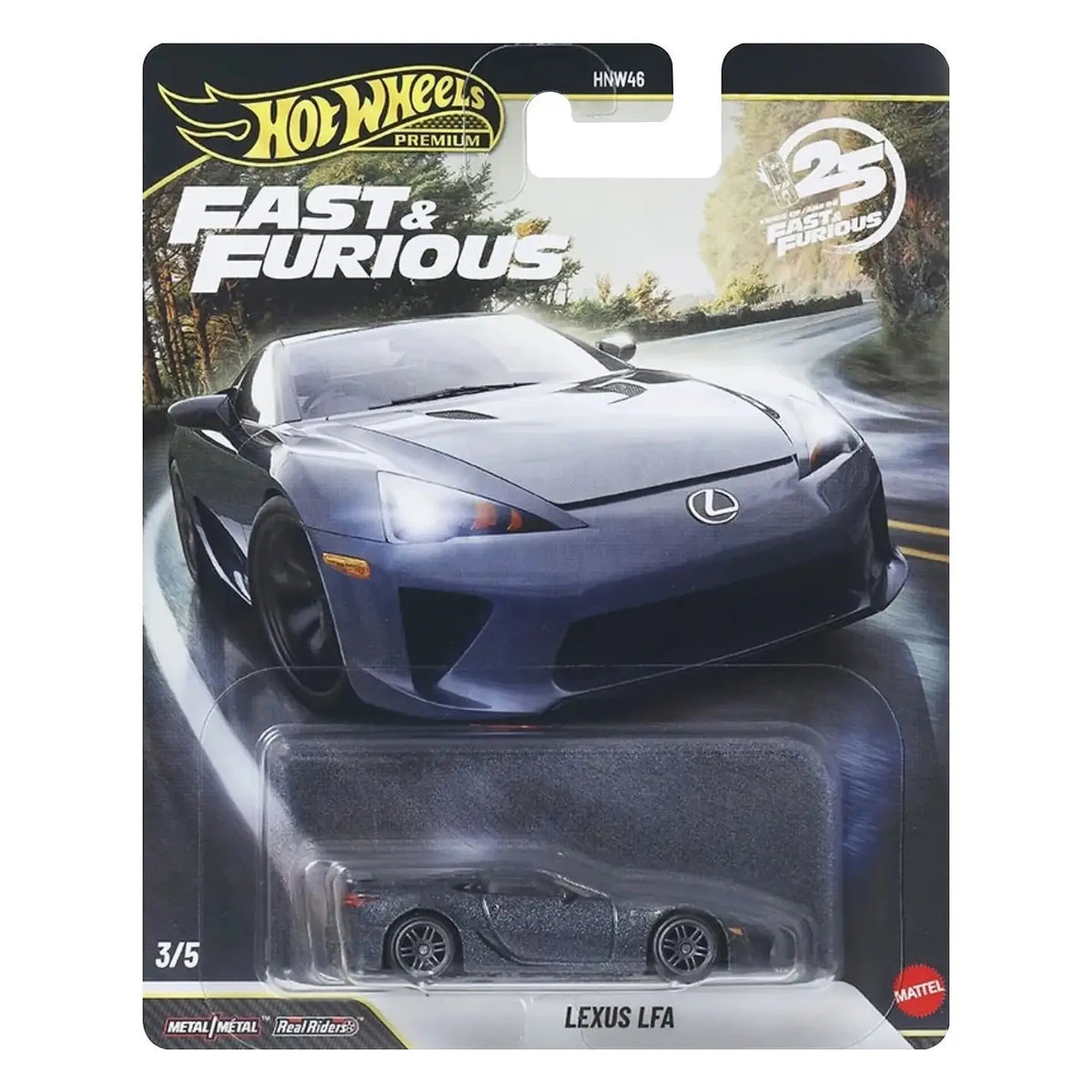 Hot Wheels Fast & Furious Toyota Supra SLS AMG Lexus LFA Nissan 350Z Custom McLaren 720S Premium Alloy Collectible Toy Car Model