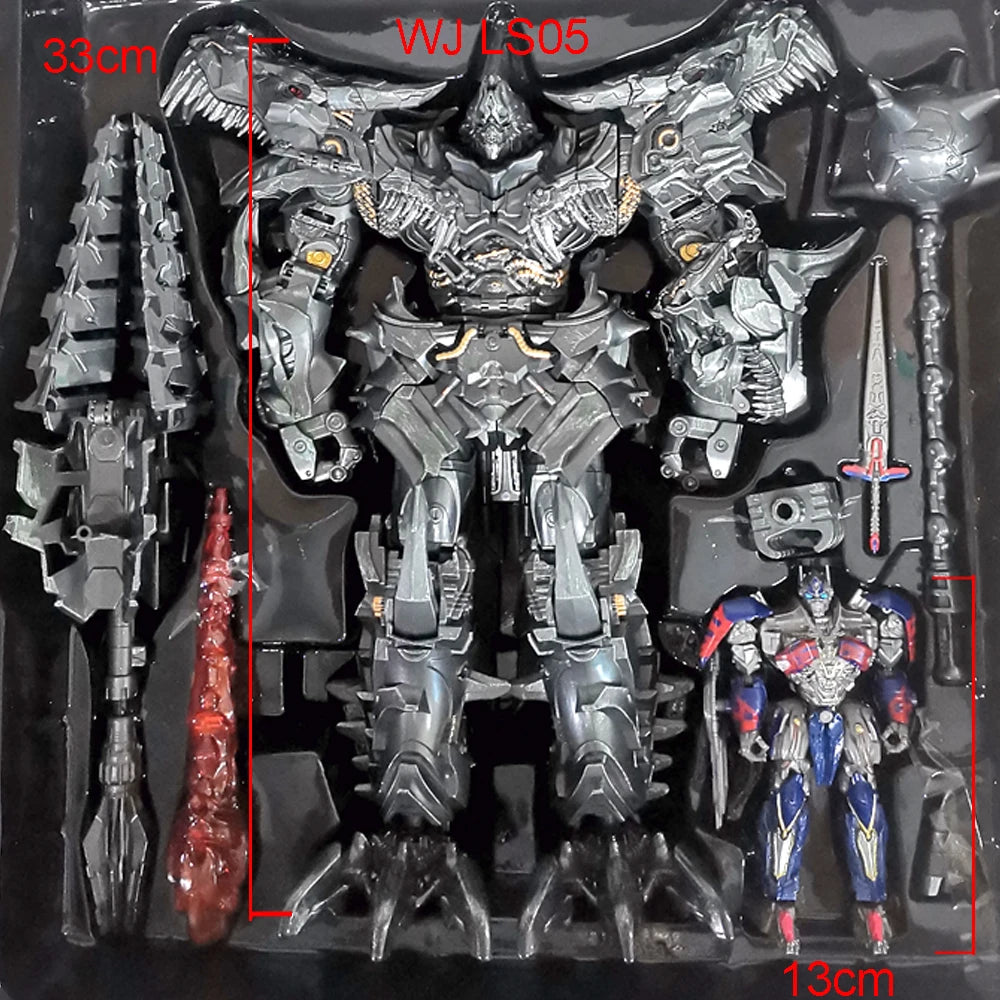 Transformation Toys Grimlock WEIJIANG W8600 BMB LS05 Action Figurine SS07 MP08 Alloy Anime Dinosaur Deformable Robot