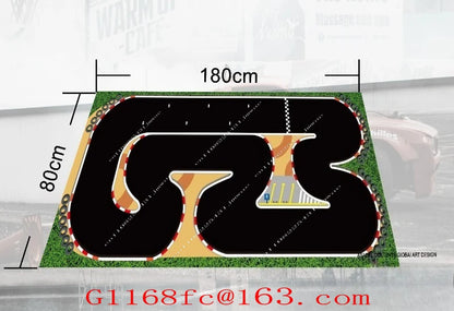 Drift Track Map Professional Simulation NEZ 1/64 1/76 Track