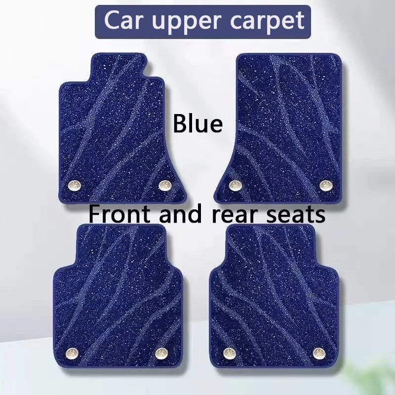 Custom Car Floor Mat for Porsche Macan 2014-2026 Interior Accessories Artificial