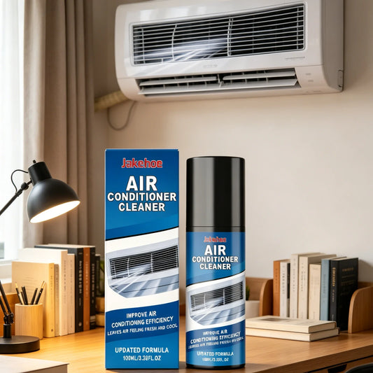 Jakehoe Air Conditioner Foam Cleaner Powerful Cleaning Remove Stubborn Stains Easy Use Multi Purpose Air Conditioner Spray 100ml