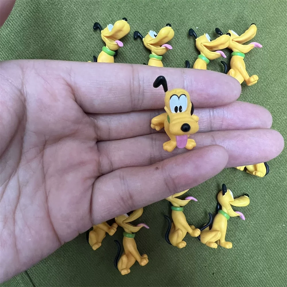 Disney original 100th Mini Figureines Bottle Toy  Princess Series Villain Series Figurine Toy Model For Kids Gifts