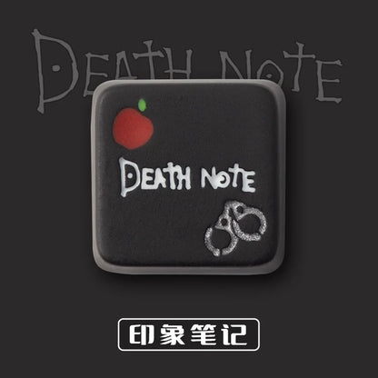 Anime Death Note Light Yagami L Cartoon Character Merchandise Cute Custom Mechanical Keyboard Keycaps Esc Otaku Surprise Gifts