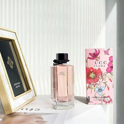 Hor Brand 100ml Trendy Love Neutral Perfume Spray Blue White Porcelain Yilan High Grade Elegant Scent Daily Body Perfume