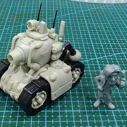 In-Stock Hot New Release Metal Slug X Series Model Kit - Small Scale Diy Tank/Aircraft/Truck With Captive Soldier Figures
