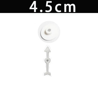 6PCS10CM 4.5cm 7.5cm 4inch Arrow Disc-Spinning Plastic Pawn/Chess For Board Game And Card Game Accessories