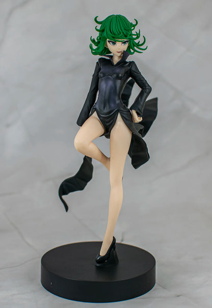 20CM Anime One Punch Man Senritsu no Tatsumaki Figure Espresto Shapely Saitama Standing Model Toys and Doll Collection Gifts