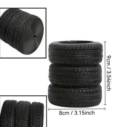 1pcs Creative Tyre Shape Pen Holder - Unique Desktop Utensils Storage Box,Tyre Design,Make Your Desktop More Neat and Beautiful!