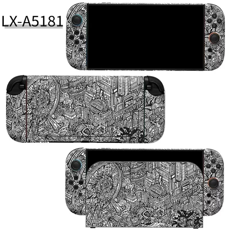 Colorful Sticker Skin for Nintendo Switch 2 NS Console Dock Charger Stand Holder Joy-con Controller Vinyl