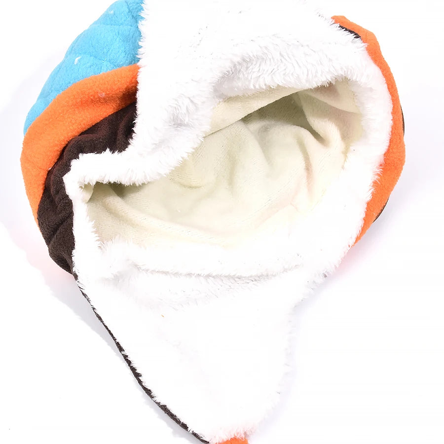 Winter Baby Ear Protection Hat Kids Cartoon Pilot's Hat Korean Version Classic Autumn Winter Boy Girl Baby Ear Protective Hat