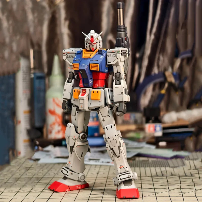 Gto Hg 1/144 Yuan Zu Tmech Assembly Model Kit Rx-78-2 Action Figures Puzzle Toys Collectible Desktop Ornament Gift