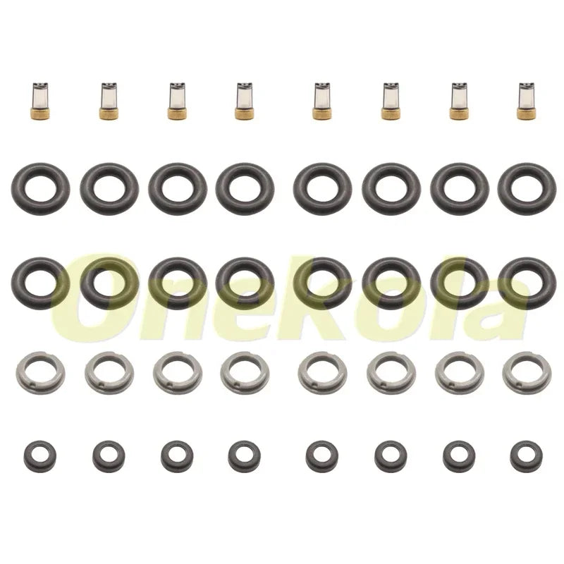 Fuel Injector Seal O-Ring Kit Seals Filters for Nissan Infiniti G37 GTR 63570 14002-AN001