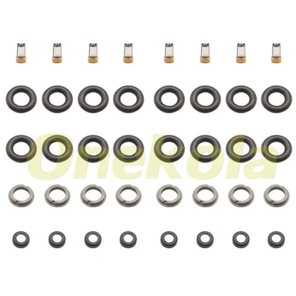 Fuel Injector Seal O-Ring Kit Seals Filters for Nissan Infiniti G37 GTR 63570 14002-AN001