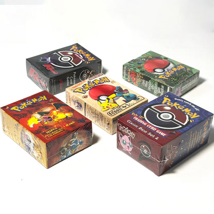 PKM Whole Set 1st Edition Base Set  Base Set2 Fossil Jungle Team Rocket DIY Proxy old Game Cards PTCG Collection toy gifts cards