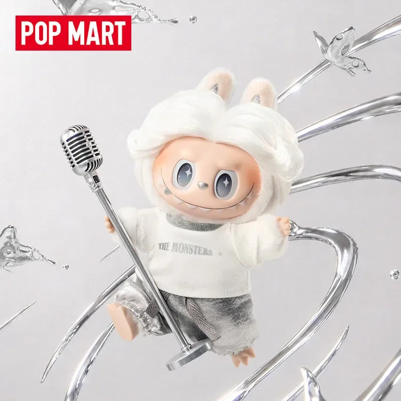 POPMART LABUBU Monsters Hair Salon Series Vinyl Plush Pendant Blind Box - Cute Anime Mystery Figure Ornaments Gift