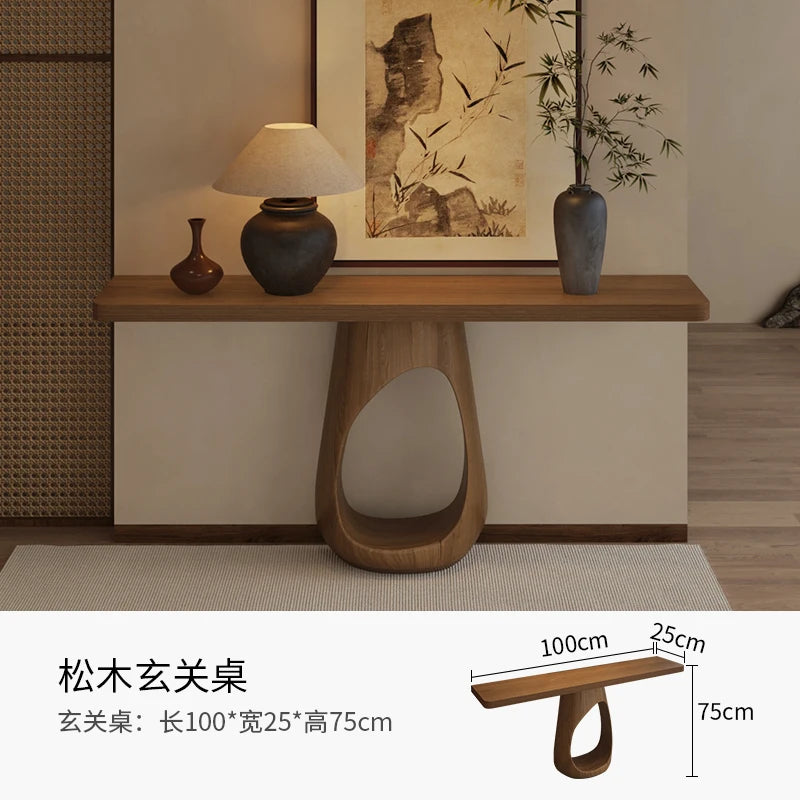 American Classic Console Table Unique Design Mid Century Cool Console Table Porch Entrance Recibidores Para Entrada Furniture