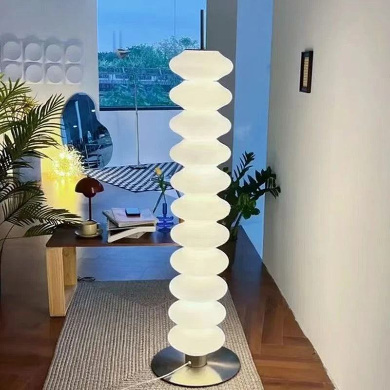 Nordic Style Acrylic Floor Lamps for Girls' Room, Living Room, Bedroom and Corridor Decoration, Eye-friendly LED Ambient Lights