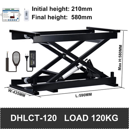 Electric Lifting Table Stand Platform 60 /120/150kg Load Tea Coffee Table Lift WIFI Remote Control Motor Drive Iron Frame