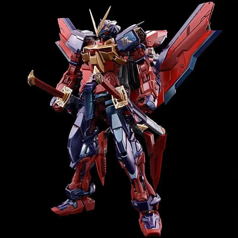 Genuine Bandai Gundam Model Kit MG 1/100 Astray Red Frame Kai Polarized Injection Anime Action Figure Collection Assembly Model