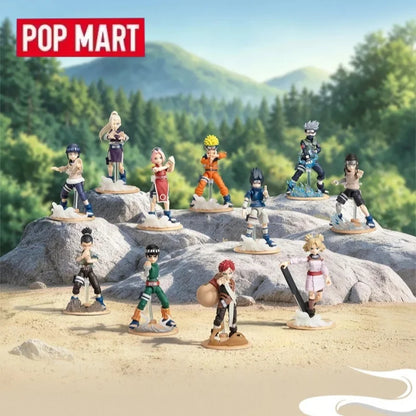 POP MART POP Action Classic Naruto-Chunin Exams Arc Series Blind Box Original Toys Mystery Box Doll Cute Anime Figure Ornament