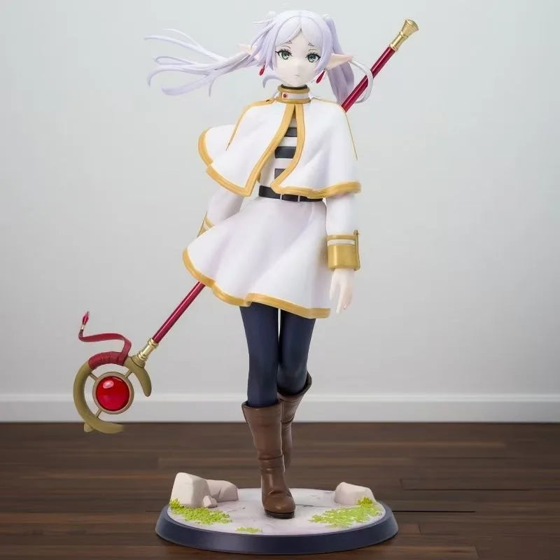 25cm Frieren: Beyond Journey'S End Frieren Standing Position Anime Figure Model Statue Fans Collection Desktop Ornament Toys