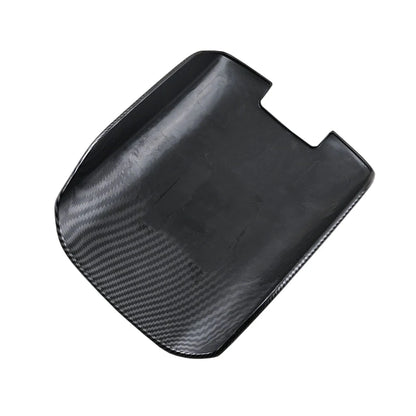 For Porsche Cayenne 2011 - 2017 Car Center Console Armrest Storage Box Protective Cover ABS Carbon Fiber Interior Accessories