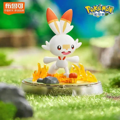 BLOKEES  Pokemon Classic Version S Series 2 Squirtle Bulbasaur Charcadet Assembly Building Block Figure Toy Gift Set