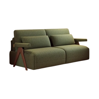 Green Living Room Sofas Corduroy Recliners Nordic 2025 Bedroom Chaise Sofa Bed Puffs Foldable Divano Sottovuoto Furniture Home