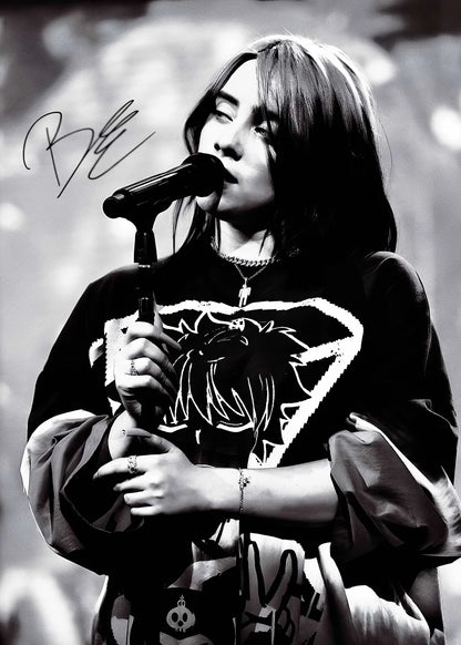 Hot High Burning Singer B-Billies Series Poster Print Canvas Art Picture Home For Living Room Wall Decor Gift Frameless Painting