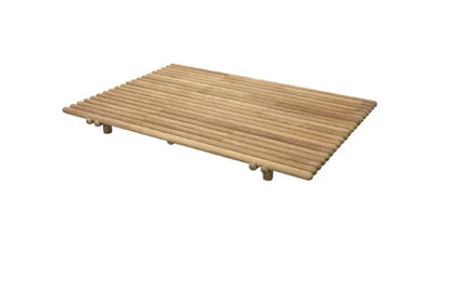 Weather Luxury Teak Frame PE Rattan Waterproof Sofa Set Outdoor Furniture Perfect For Garden Patio Poolside Beach Hotel
