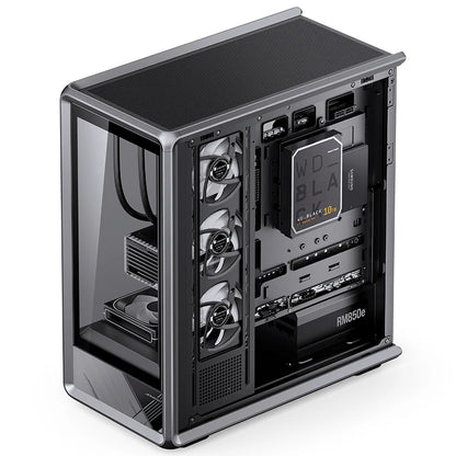 JONSBO D401 ATX Computer Case Panoramic Sea View M-ATX / MINI-ITX Esports Gaming Chassis Support Dual 360 water cooler