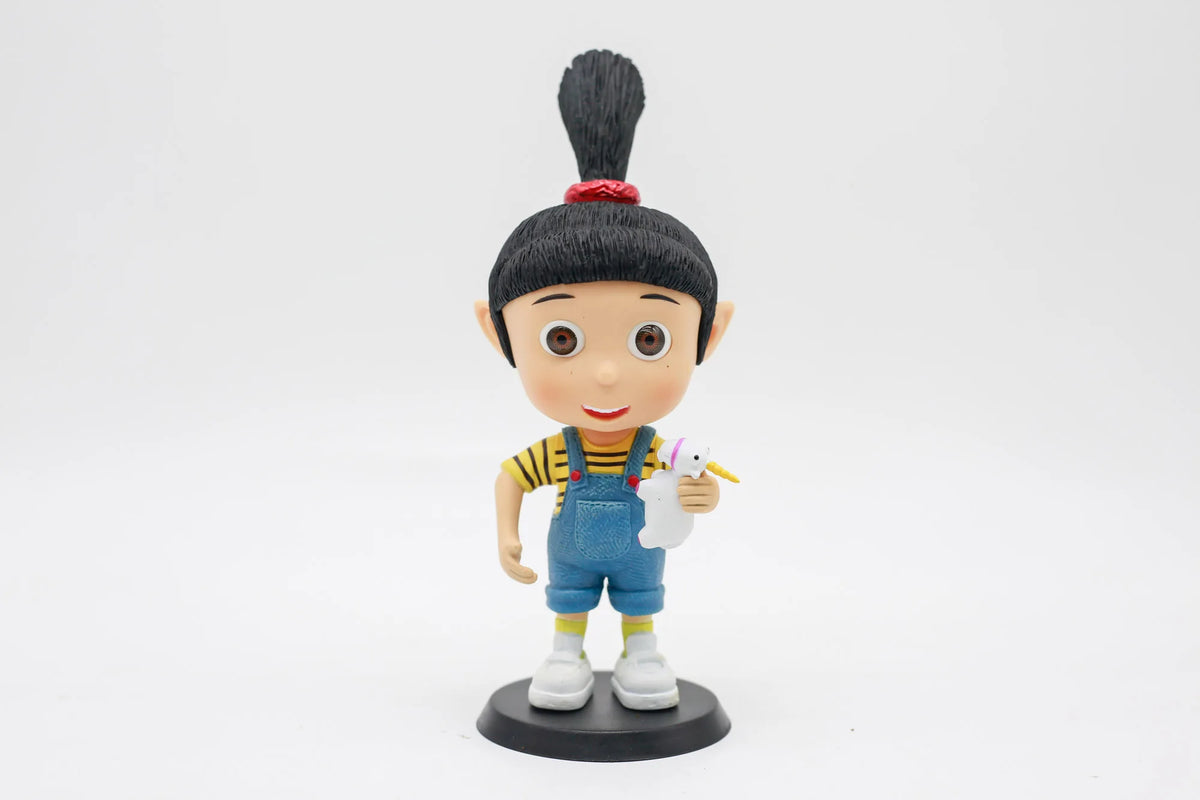 Despicable Me Agnes Minions 3D Eyes Gifts Toy Model Anime Figures Collect Ornaments