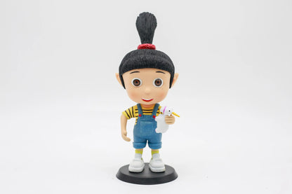 Despicable Me Agnes Minions 3D Eyes Gifts Toy Model Anime Figures Collect Ornaments
