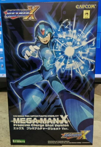 【FS】 KOTOBUKIYA Megaman X Aix Advanced Charging Shooter Anime Doll Figure Model Toys Gift