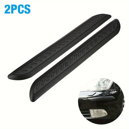 Car Door Anti Scratch Protector Strip Rearview Mirror Anti-collision Stickers Universal Rubber Auto Bumper Protector Bar Stylin