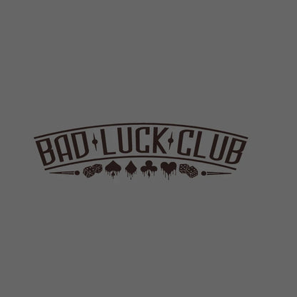 JDM Rear Window Car Decal Windshield Sticker Banner Rocker Side Back Window Bad Luck Club Suits Dice Poor Choices