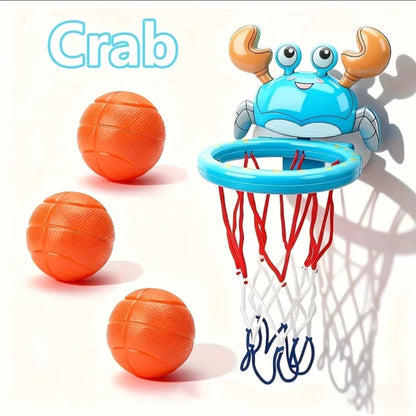New Mini Cartoon Animal Basketball Set, Kids Bath Toys, Baby Shower Play Toys, Perfect Gift for Children