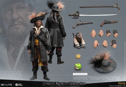 In Stock EKUAZ STUDIO Captain Barbossa EKS012 Pirates of The Caribbean Action Figure Anime Model Trendy Toy Doll Collectibles