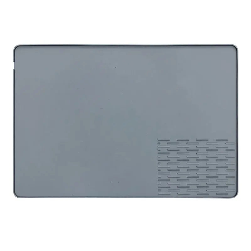 Minimalist Silicone Coffee Press Mat Tray Bar Pad Square 2 in 1 Drying and Pressing Mat for Coffee Machine
