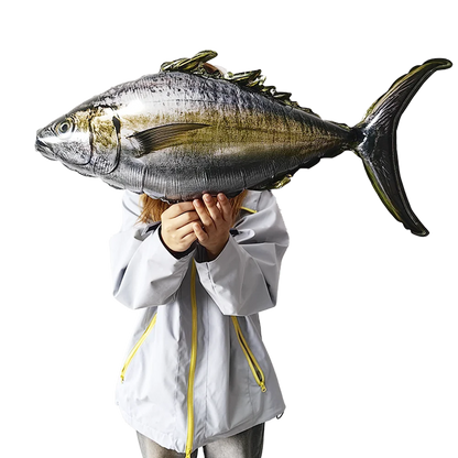 Fish Balloons Realistic Balloons Fishing Birthday Party Decor Cute Inflatable Fish Balloons for Fishing Theme Party Decorations