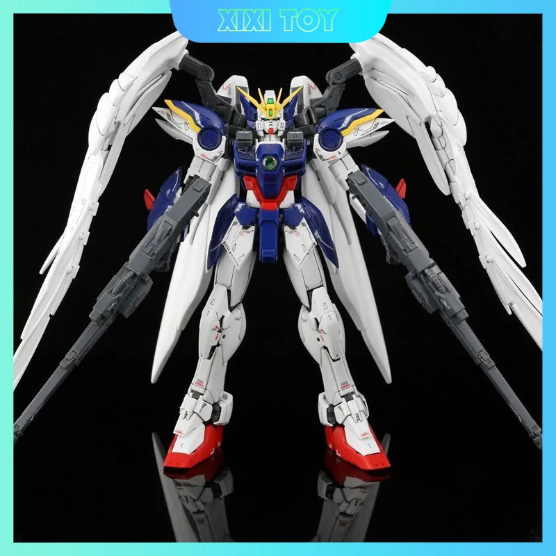 Hg 1/144 Wing Zero Xxxg-00w0 Assembly Model Kit Collection Figure Animation Peripheral Toy Ornament Desktop Decorations Gift