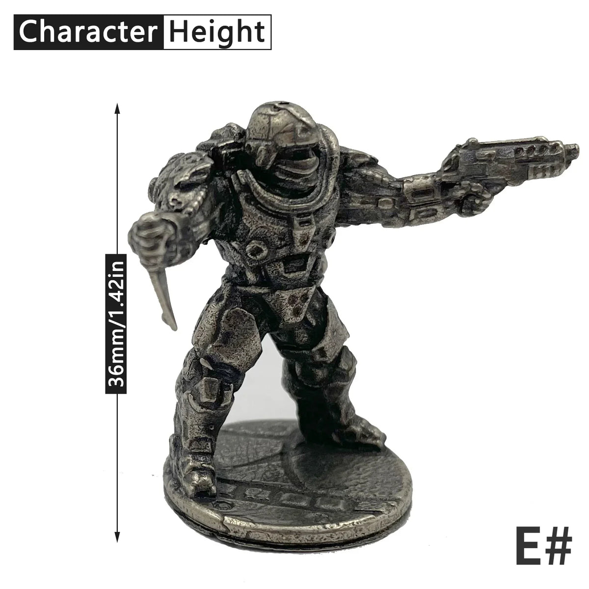 1pcs Vintage Solid Cupronickel Mech Soldier Model Figure Futuristic Warrior Toy Desktop Game Ornament Boy Gift