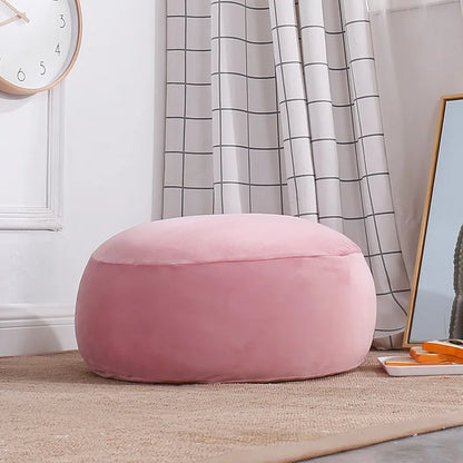 Nordic Lazy Bean Bag Sofa Living Room Orange Cute Modern Lazy Bean Bag Sofa Boneless Individual Divano Soggiorno Home Furniture